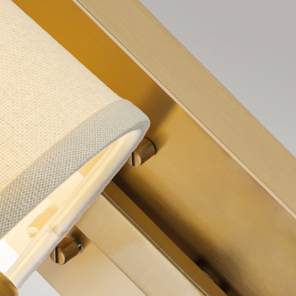 Quoizel Uptown Gotham Single Wall Light - Brushed Brass