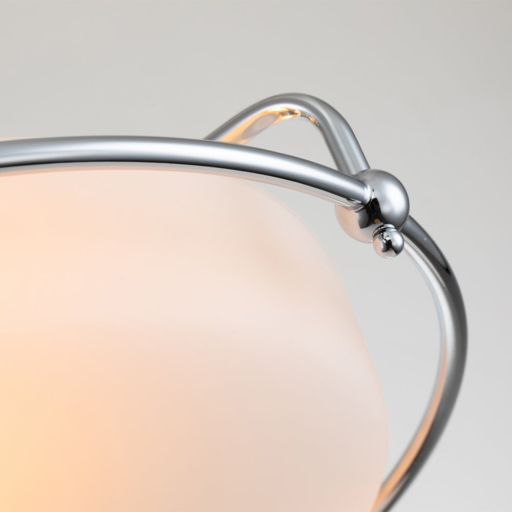 Quoizel Griffin 3 Light Flush Fitting - Polished Chrome