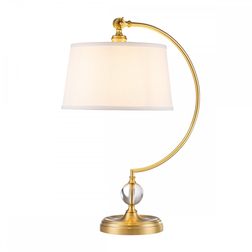 Quoizel Jenkins Single Table Lamp - Brushed Brass