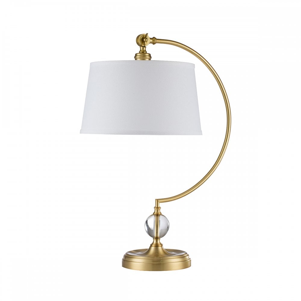 Quoizel Jenkins Single Table Lamp - Brushed Brass