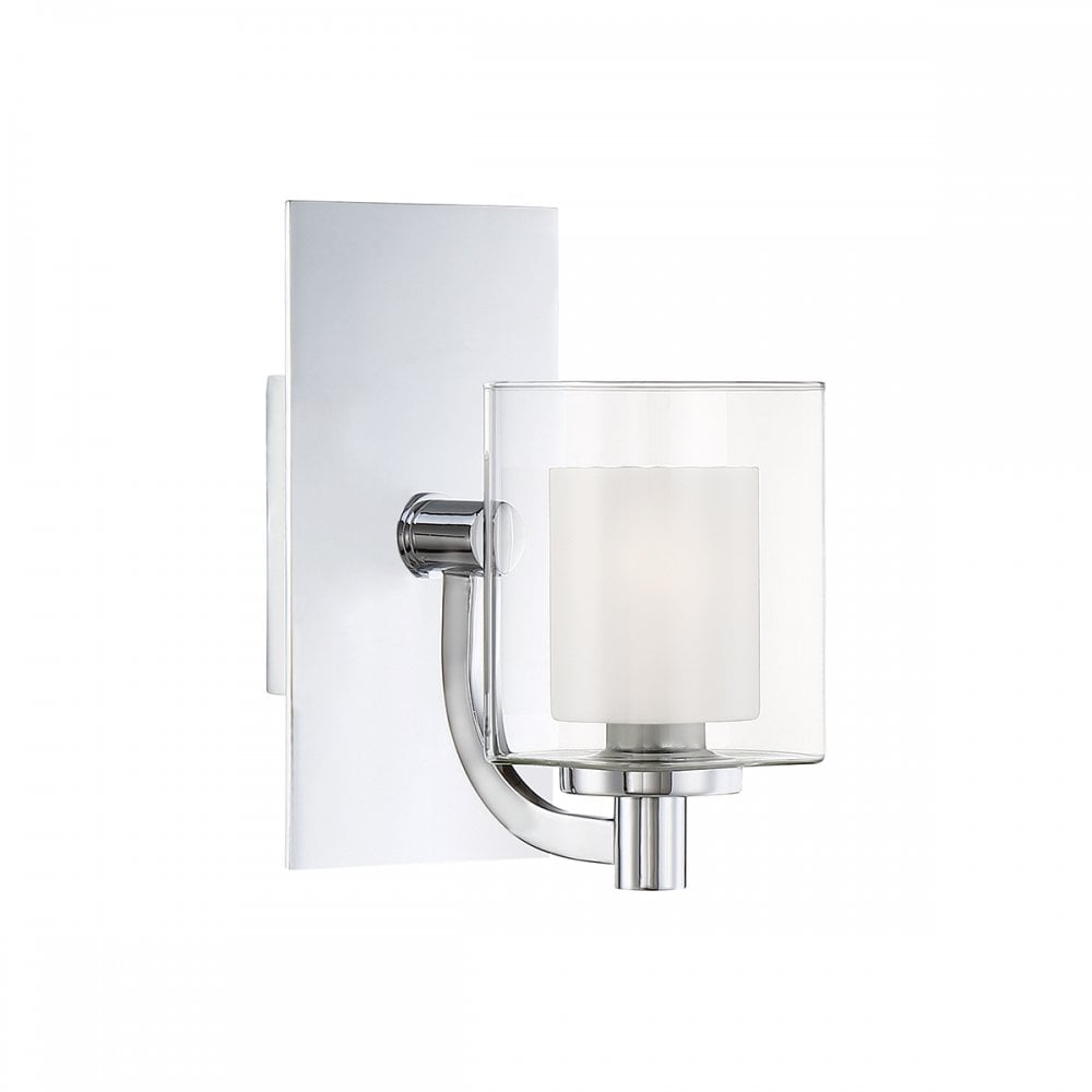 Quoizel Kolt Single Bathroom Wall Light - Polished Chrome