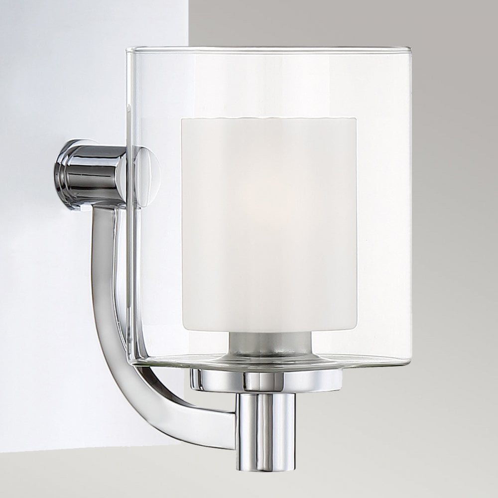 Quoizel Kolt Single Bathroom Wall Light - Polished Chrome
