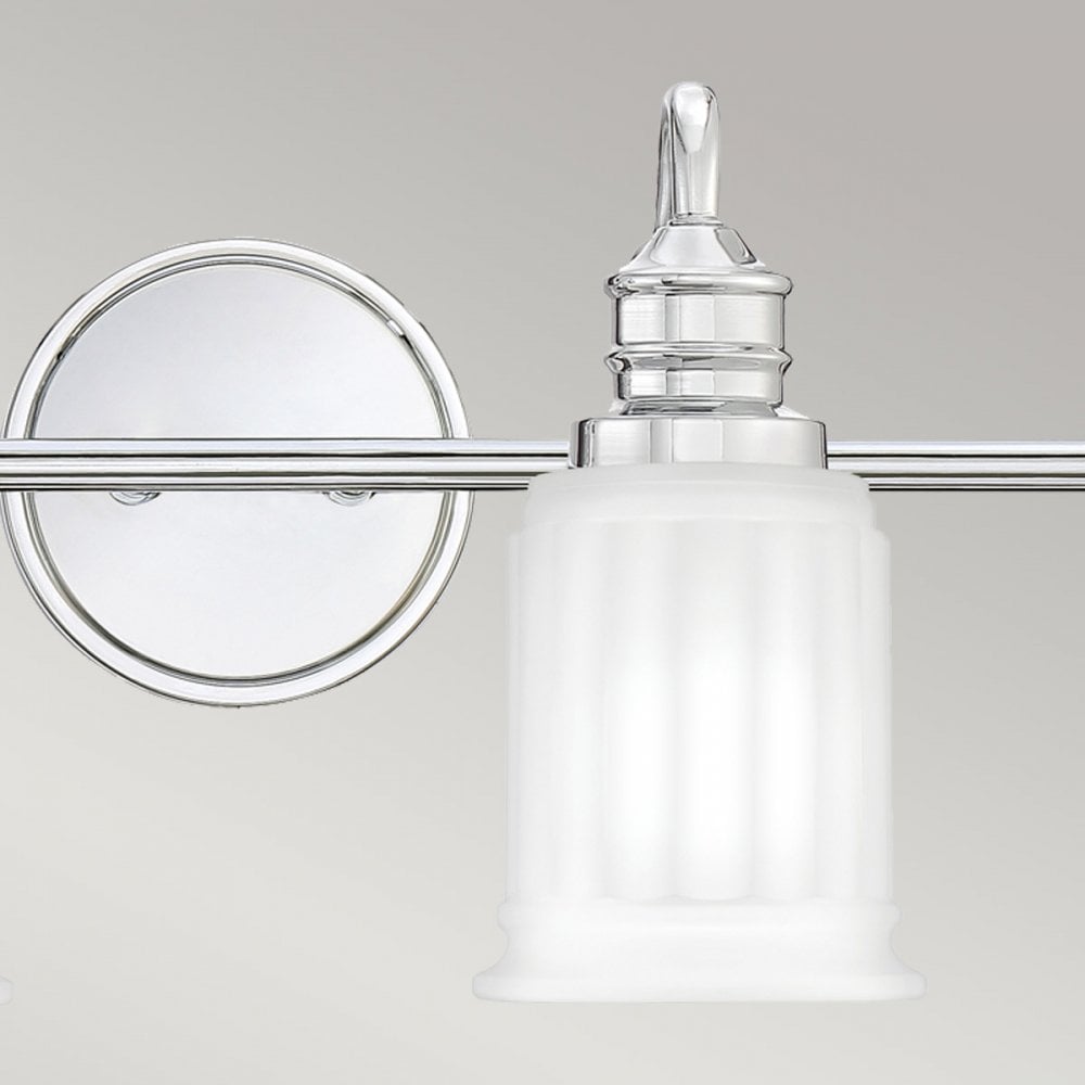 Quoizel Swell 4 Light Bathroom Wall Light - Polished Chrome
