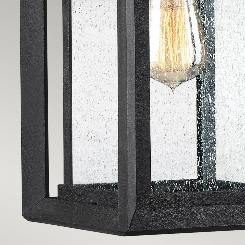 Quoizel Wakefield Single Medium Wall Lantern - Earth Black