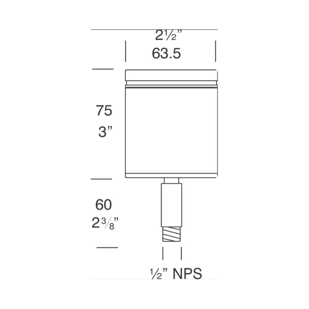 Hunza Pure LED NPS Spot - Stainless Steel - Low Voltage