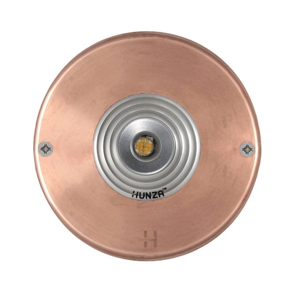 Hunza Pure LED Step Light - Copper - Low Voltage