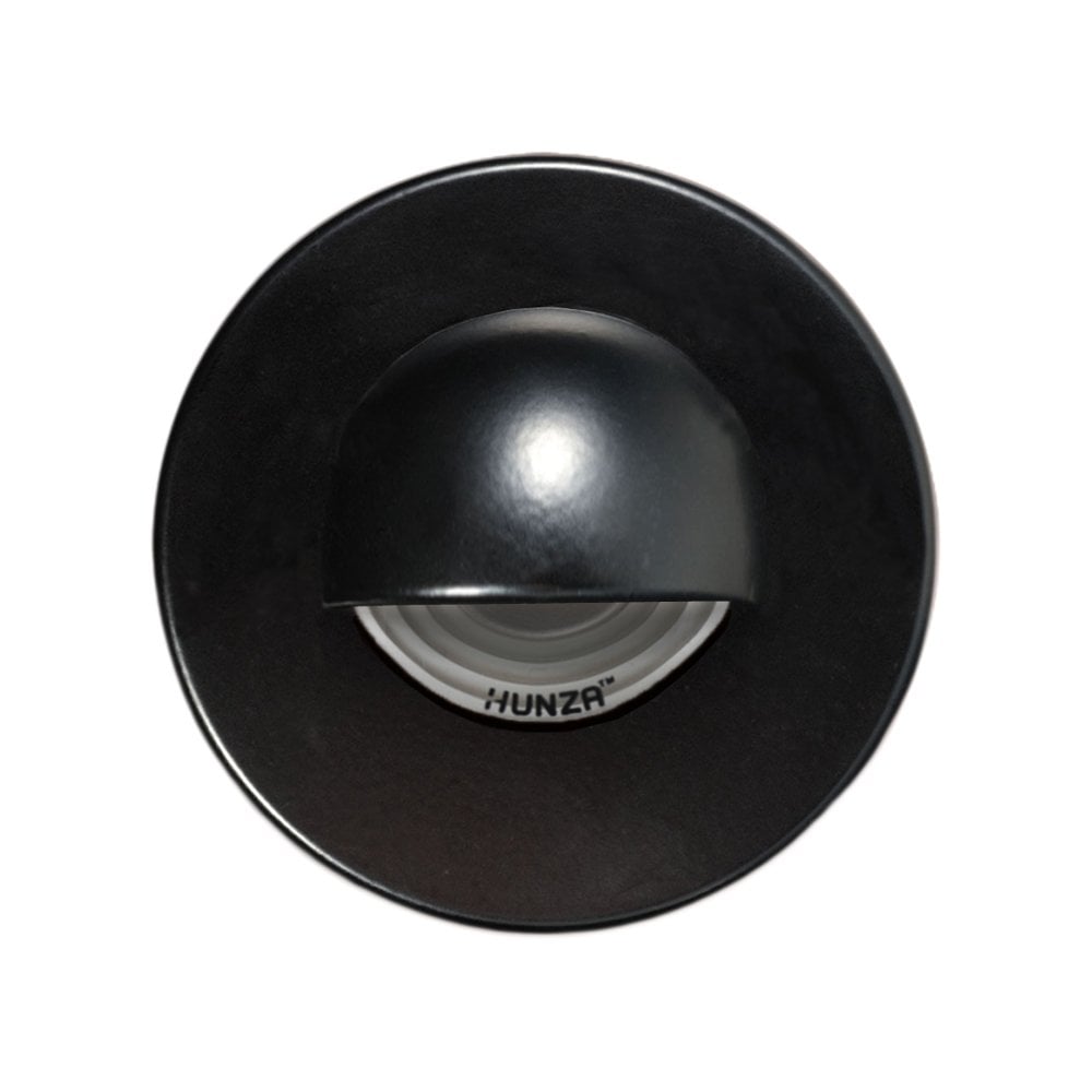 Hunza Pure LED Step Light Solid Eyelid - Powder Coat - Low Voltage
