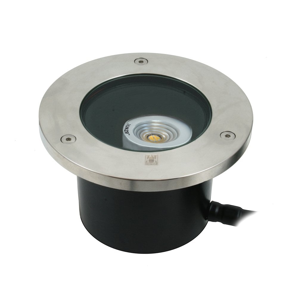 Hunza Pure LED Lawn Light - Stainless Steel - Low Voltage