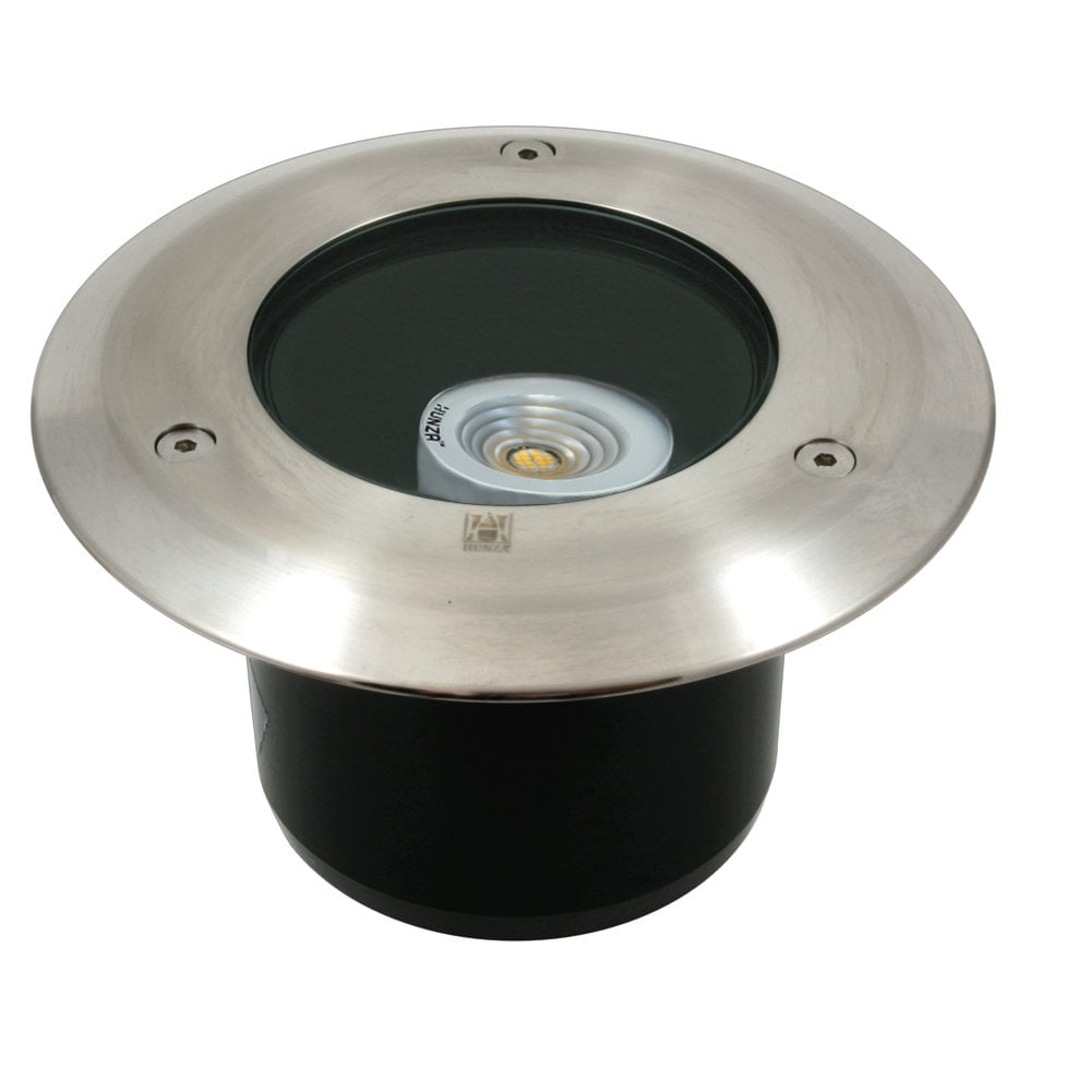 Hunza Pure LED Lawn Light Deck Mount - Stainless Steel - Low Voltage