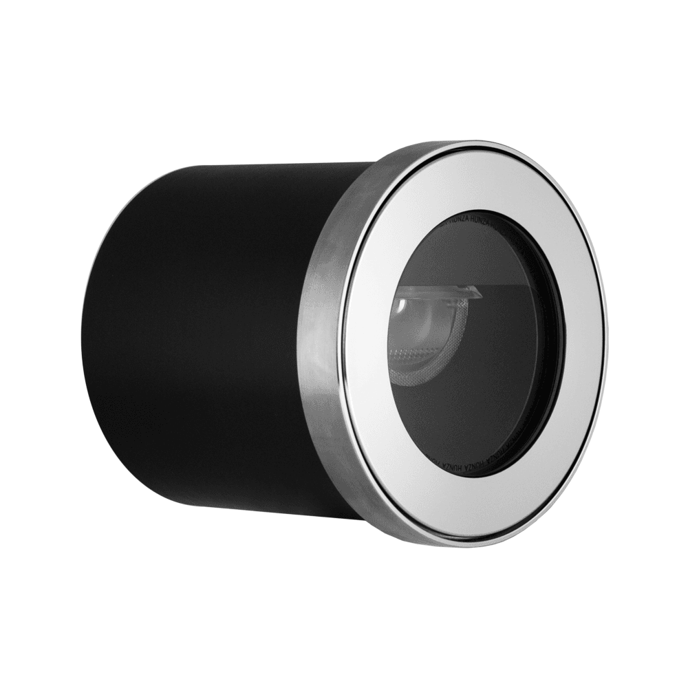 Hunza Pure LED Flush Washer Recessed - Stainless Steel - Low Voltage