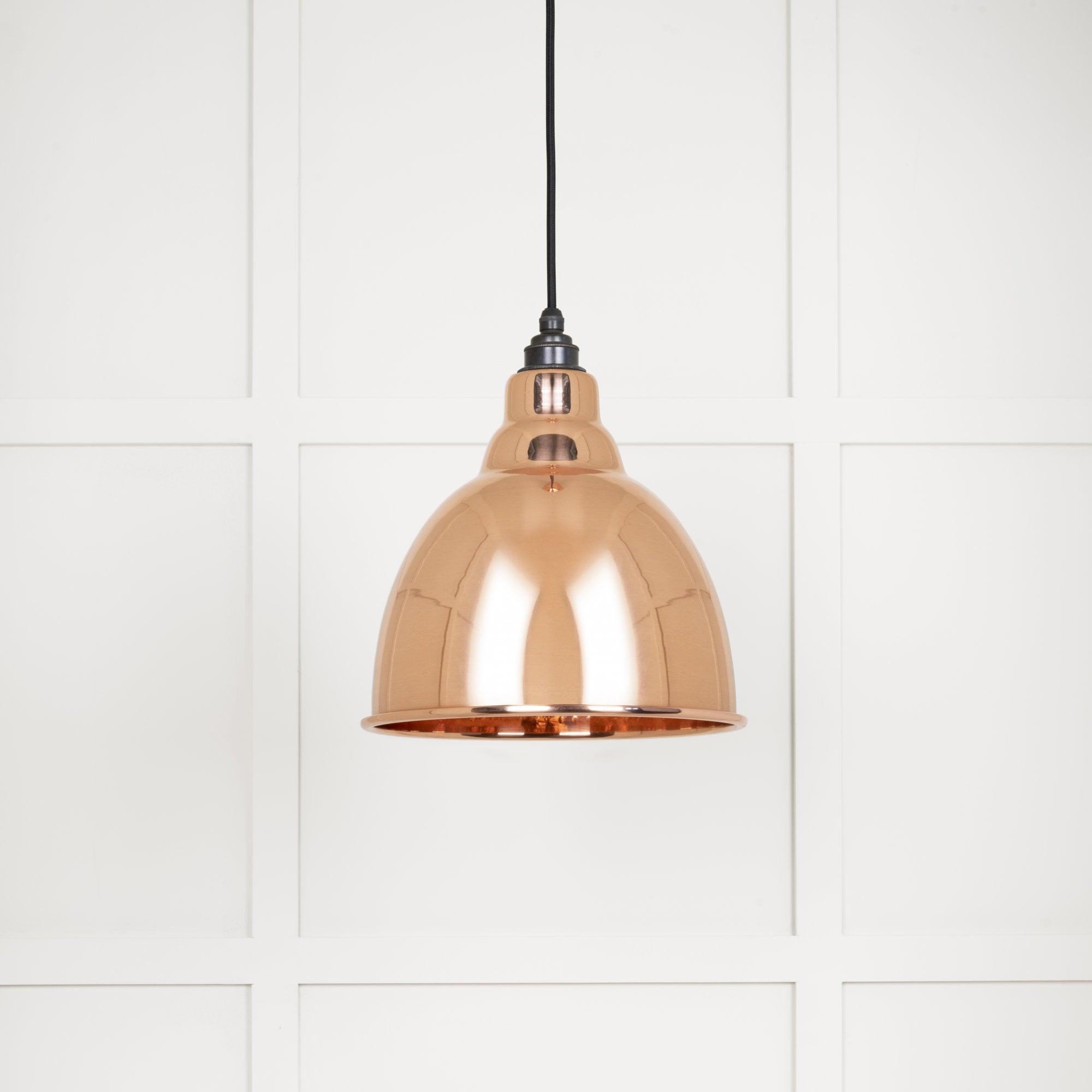 From The Anvil Hammered Copper Brindley Pendant