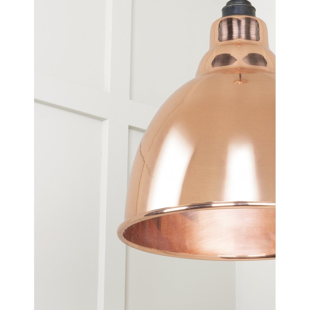 From The Anvil Smooth Copper Brindley Pendant
