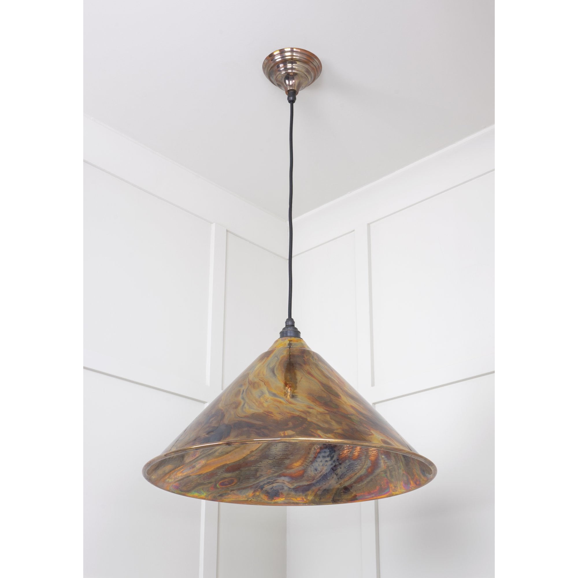 From The Anvil Burnished Hockley Pendant