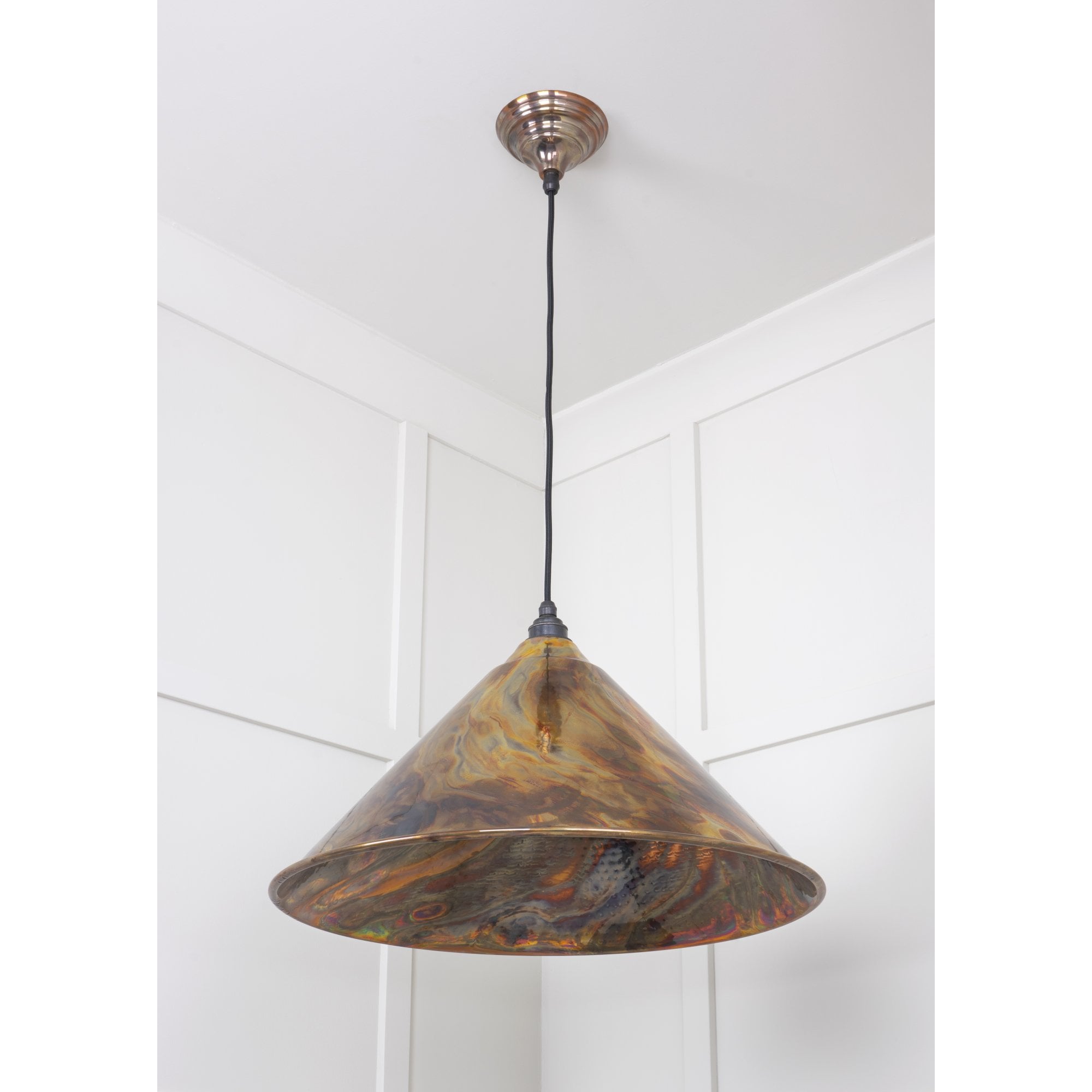From The Anvil Burnished Hockley Pendant