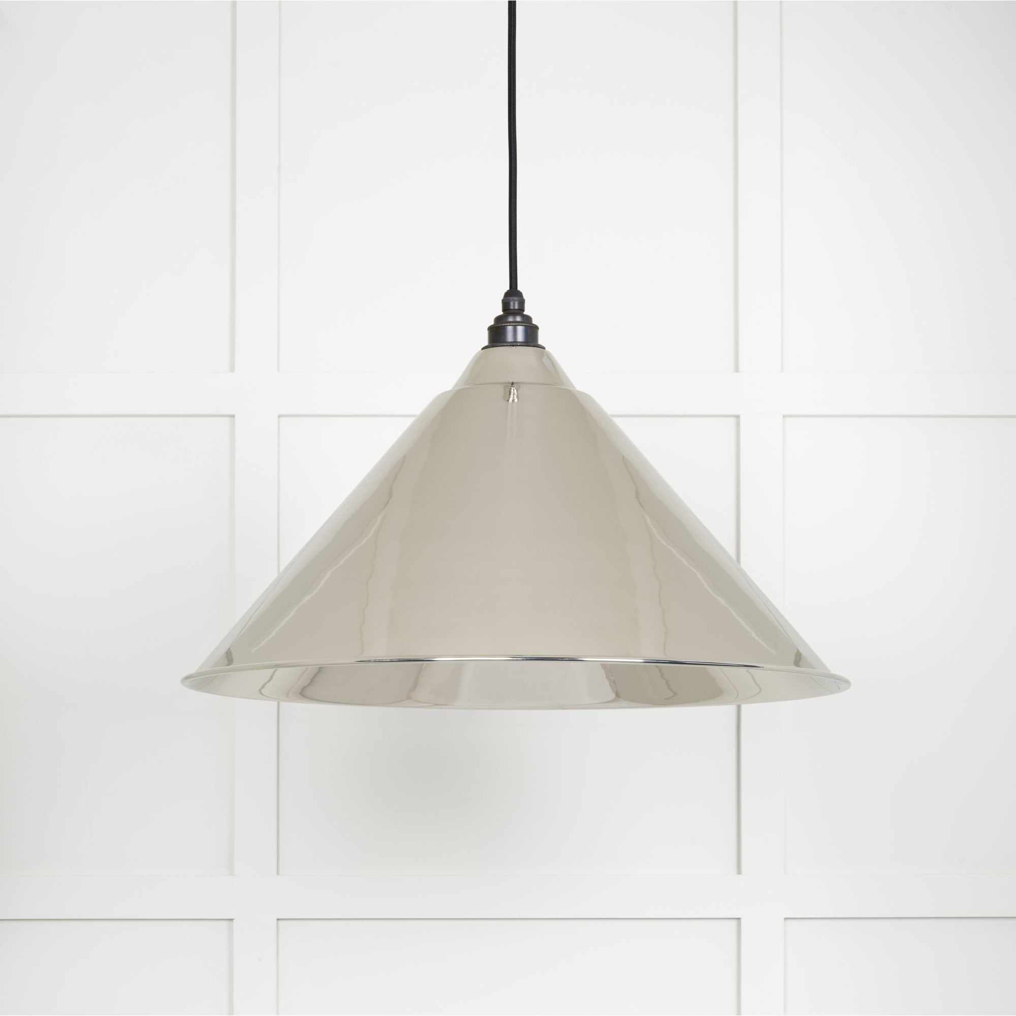 From The Anvil Smooth Nickel Hockley Pendant