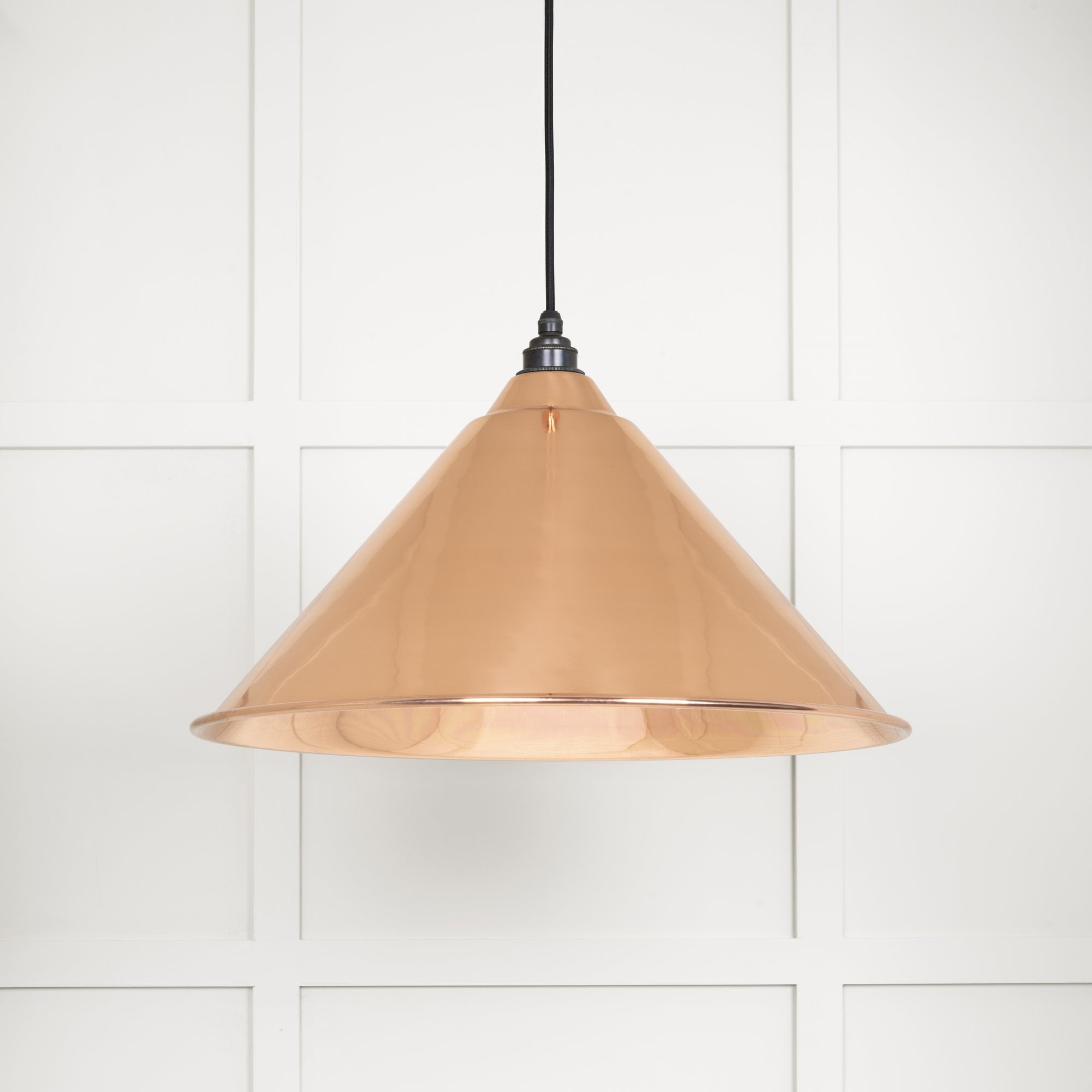 From The Anvil Smooth Copper Hockley Pendant