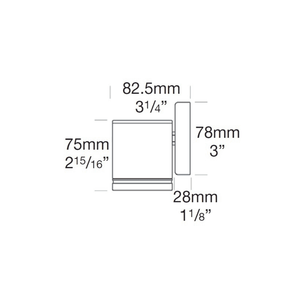 Hunza Pure LED Down Light - Copper - Low Voltage