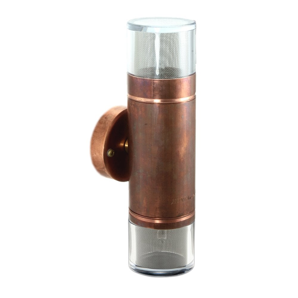Hunza Pure LED Double Pagoda Light - Copper - Low Voltage