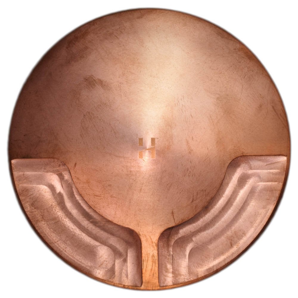 Hunza Pure LED Path Light 2 Facet 180º - Copper - Low Voltage