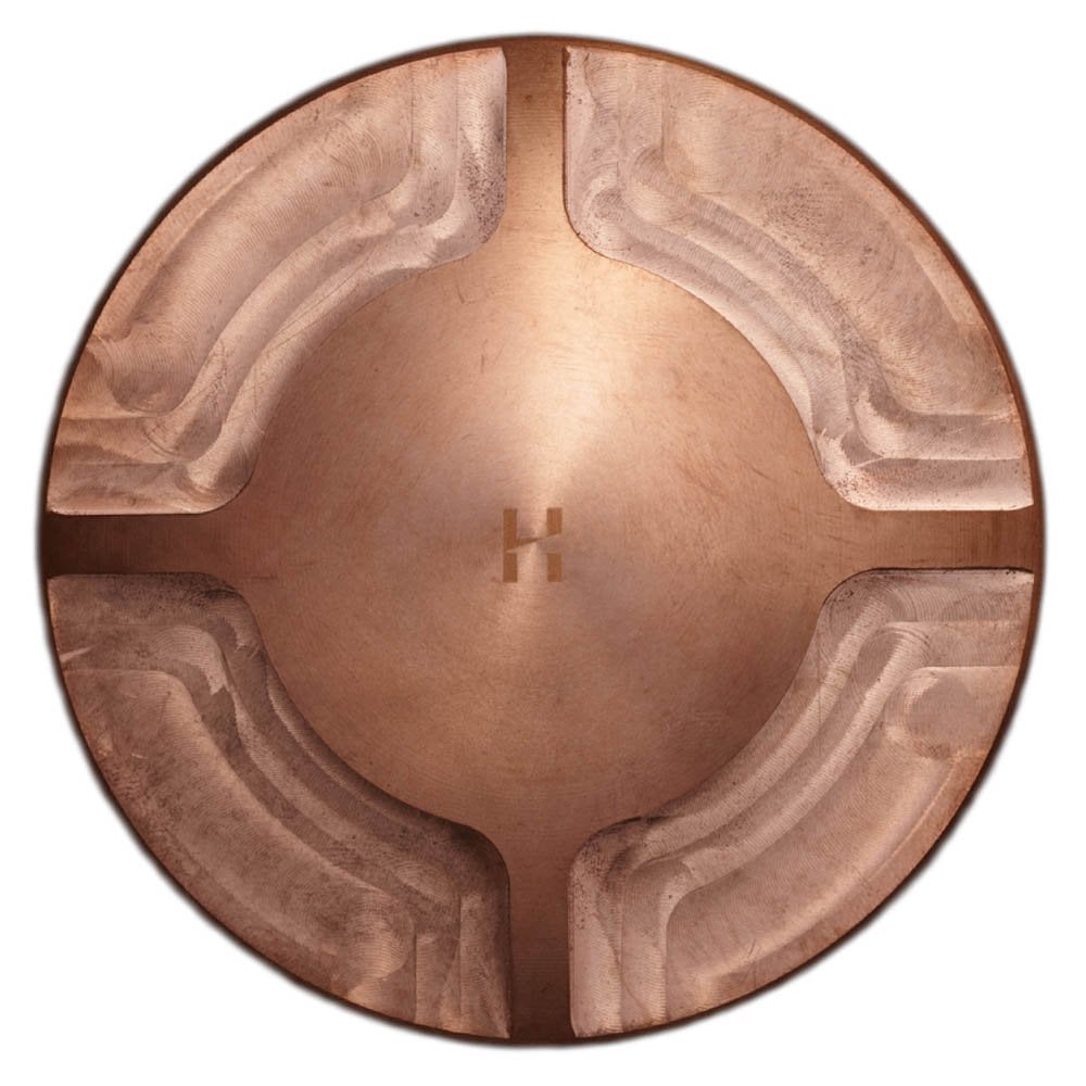 Hunza Pure LED Path Light 4 Facet - Copper - Low Voltage