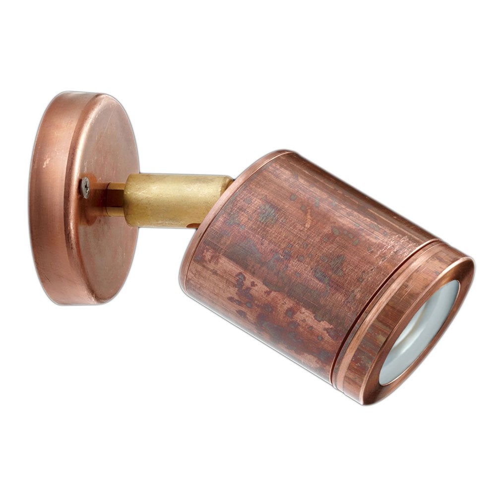 Hunza Pure LED Wall Spot - Copper - Low Voltage