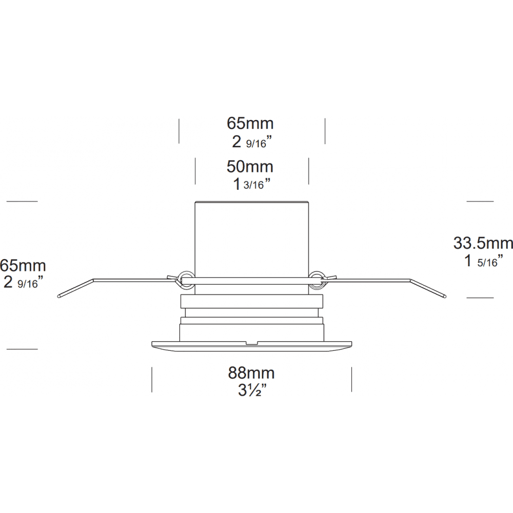 Hunza Pure LED Eave Light - Copper - Low Voltage
