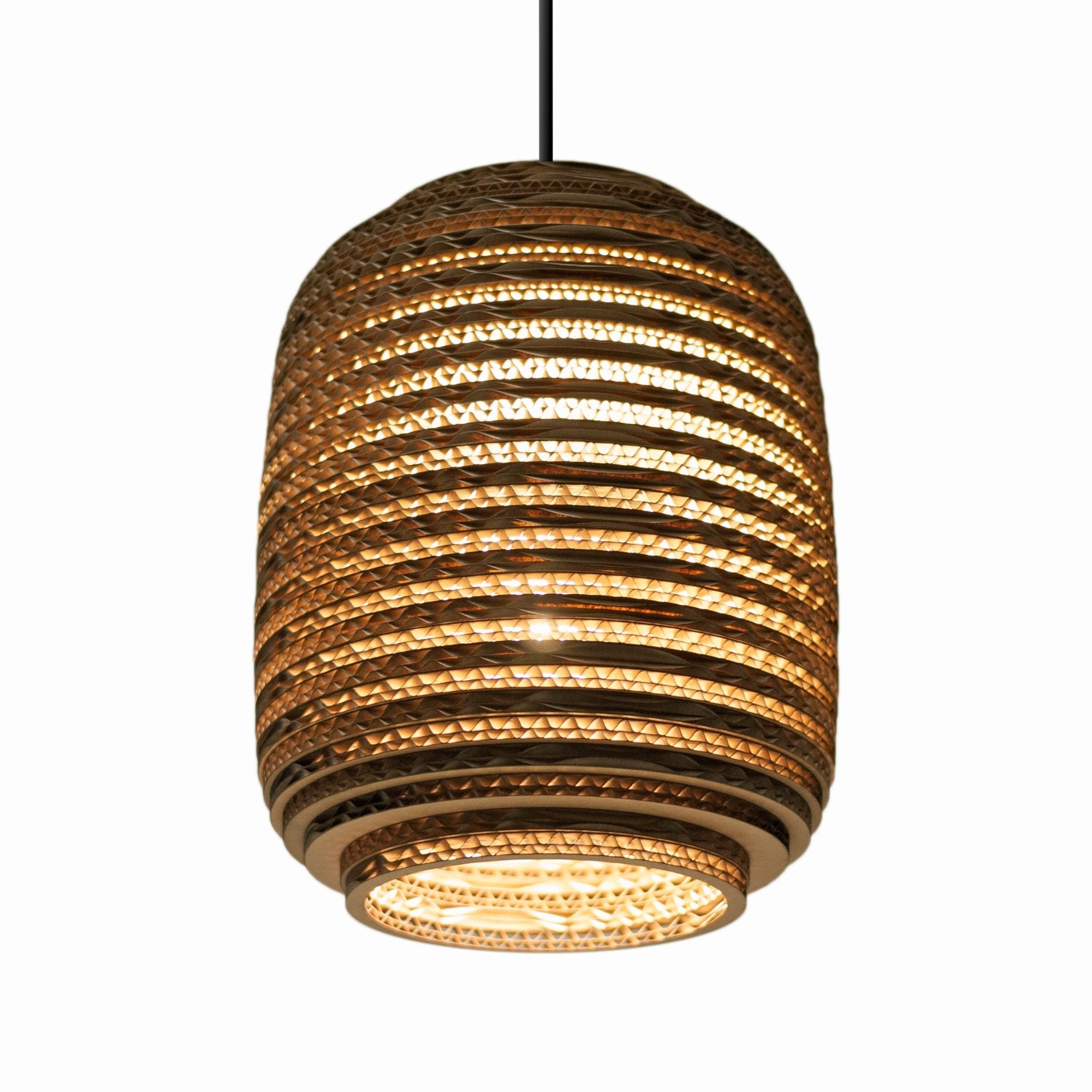 Graypants Scraplights Ausi 8 Pendant - Natural - 19cm Diameter