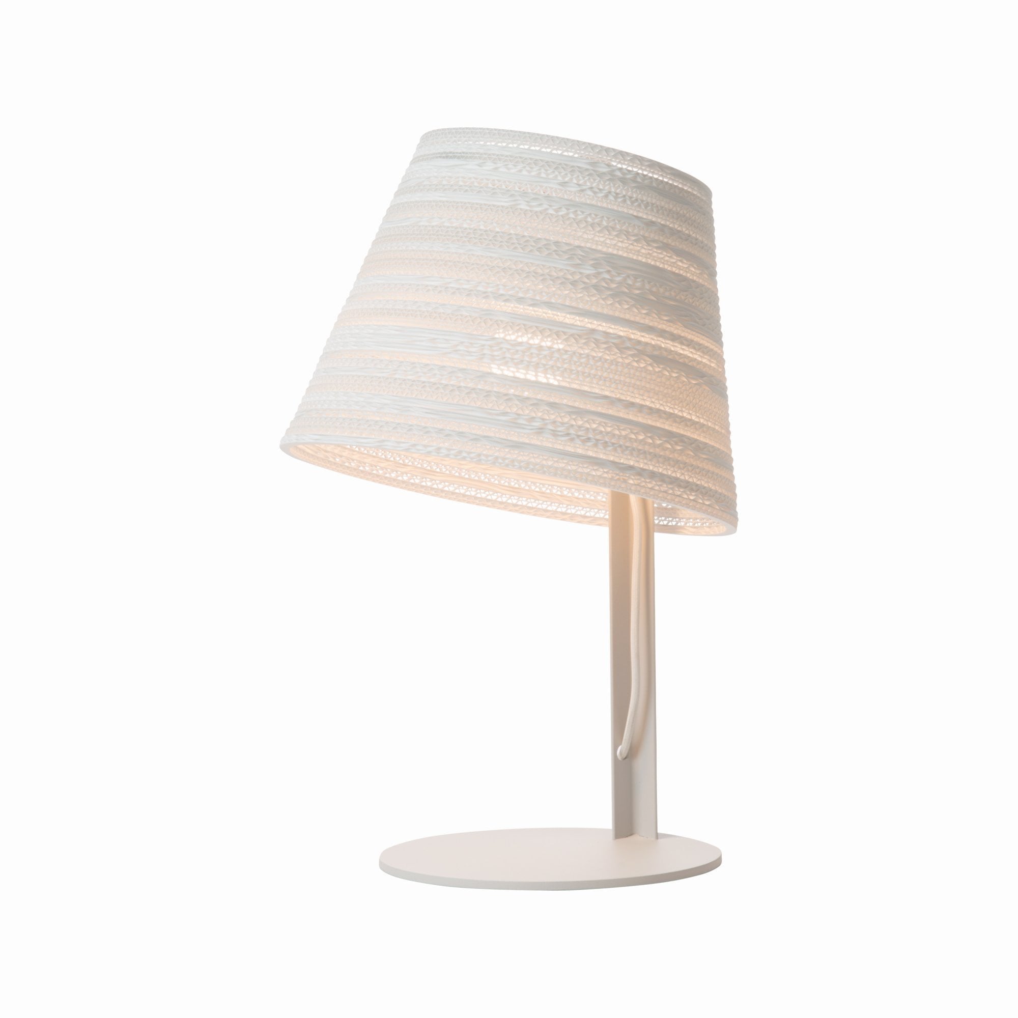 Graypants Scraplights Tilt Table Lamp - White - 34 Diameter