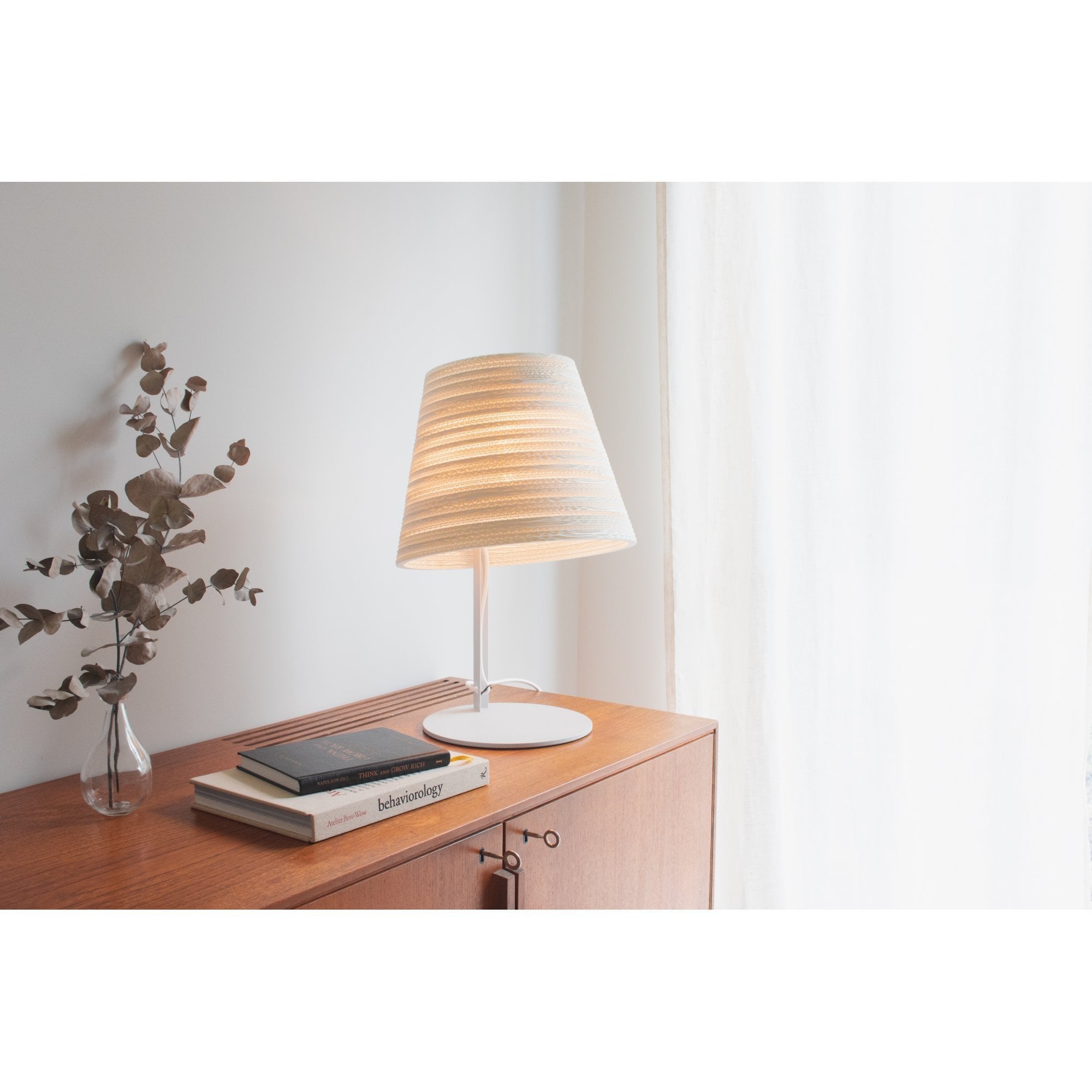 Graypants Scraplights Tilt Table Lamp - White - 34 Diameter