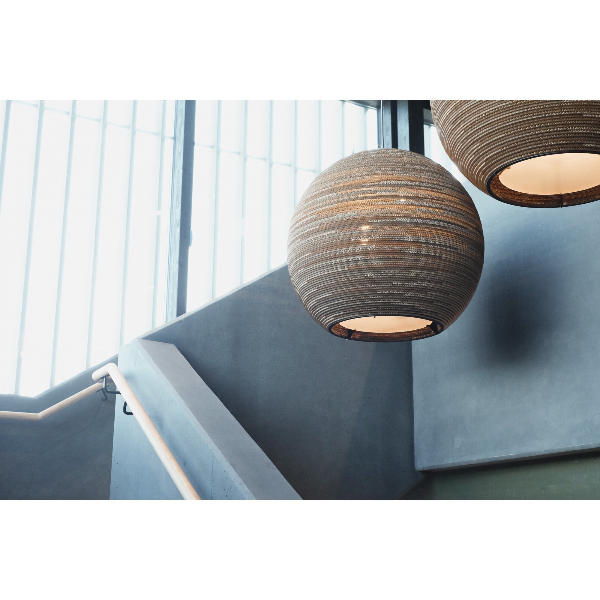 Graypants Scraplights Sun 32 Pendant with Glass Diffuser - Natural - 82cm Diameter