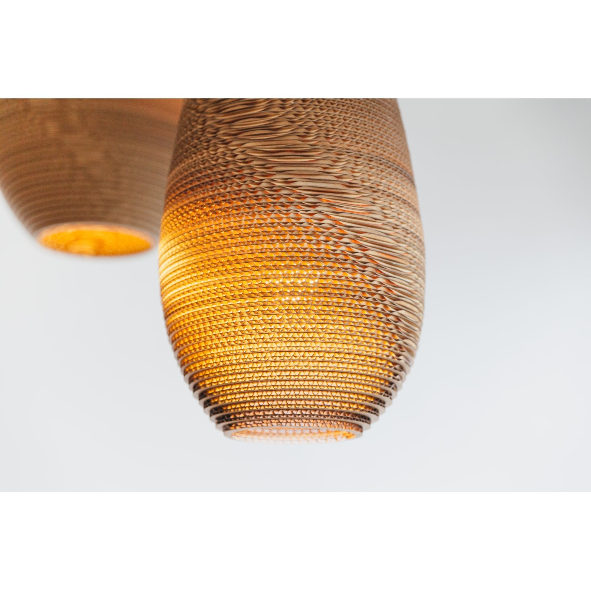 Graypants Scraplights Drop 26 Pendant - Natural - 36cm Diameter