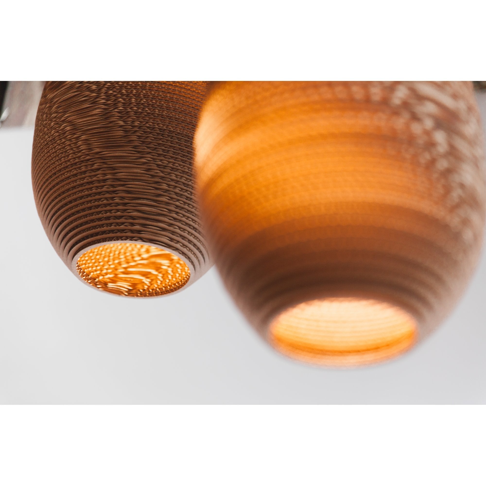 Graypants Scraplights Drop 26 Pendant - Natural - 36cm Diameter