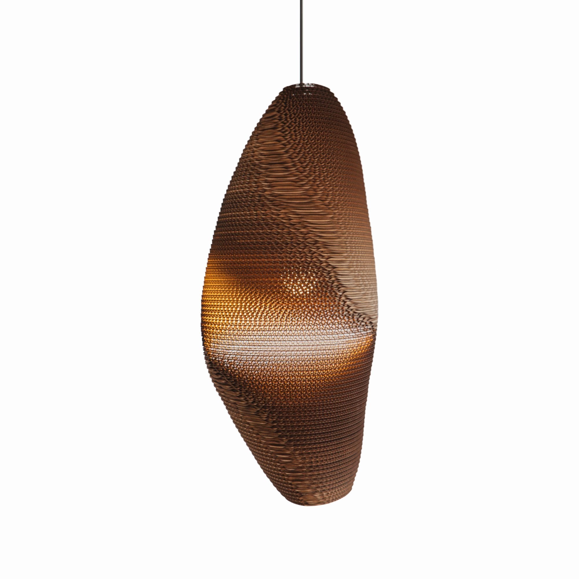 Graypants Scraplights Denny Pendant - Natural 34cm Diameter