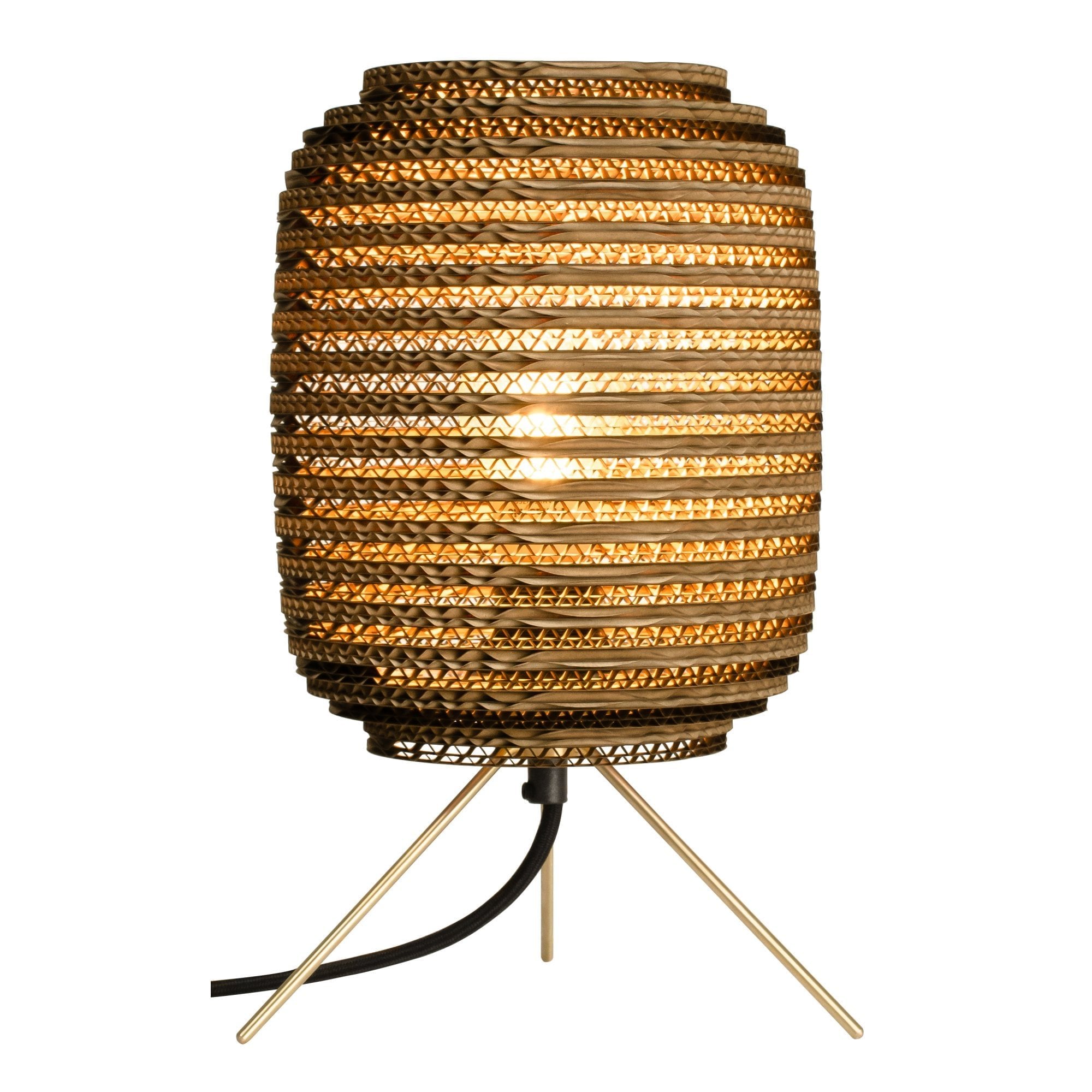 Graypants Scraplights Ausi Table Lamp - Natural - 20cm Diameter