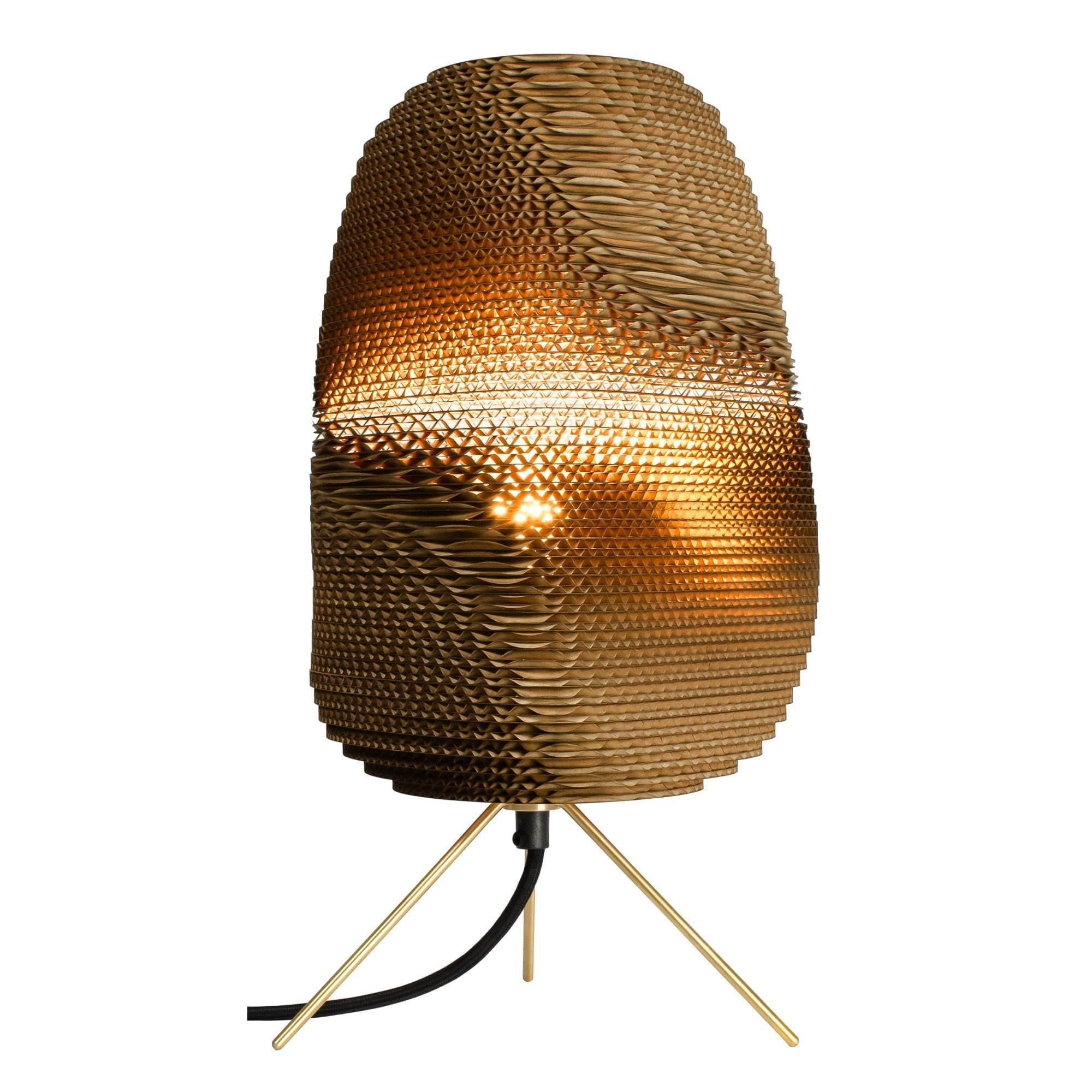 Graypants Scraplights Ebey Table Lamp - Natural - 24cm Diameter