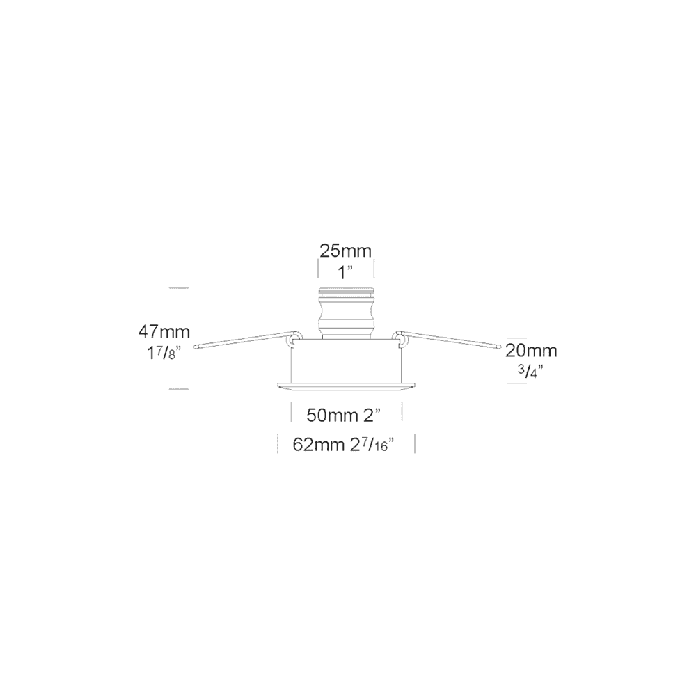 Hunza Pure LED Tilting Eave Light 3W - Copper - Low Voltage