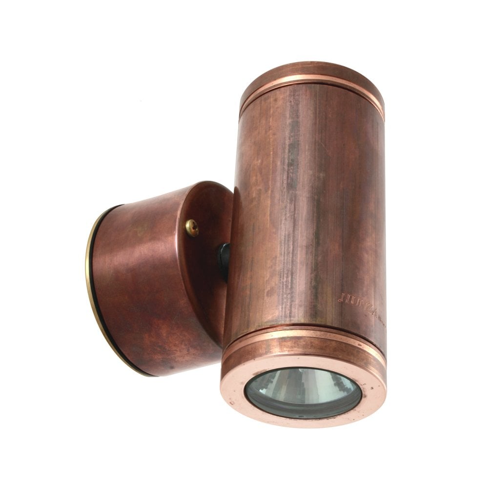 Hunza Pure LED Pillar Light Retro - Copper - Mains