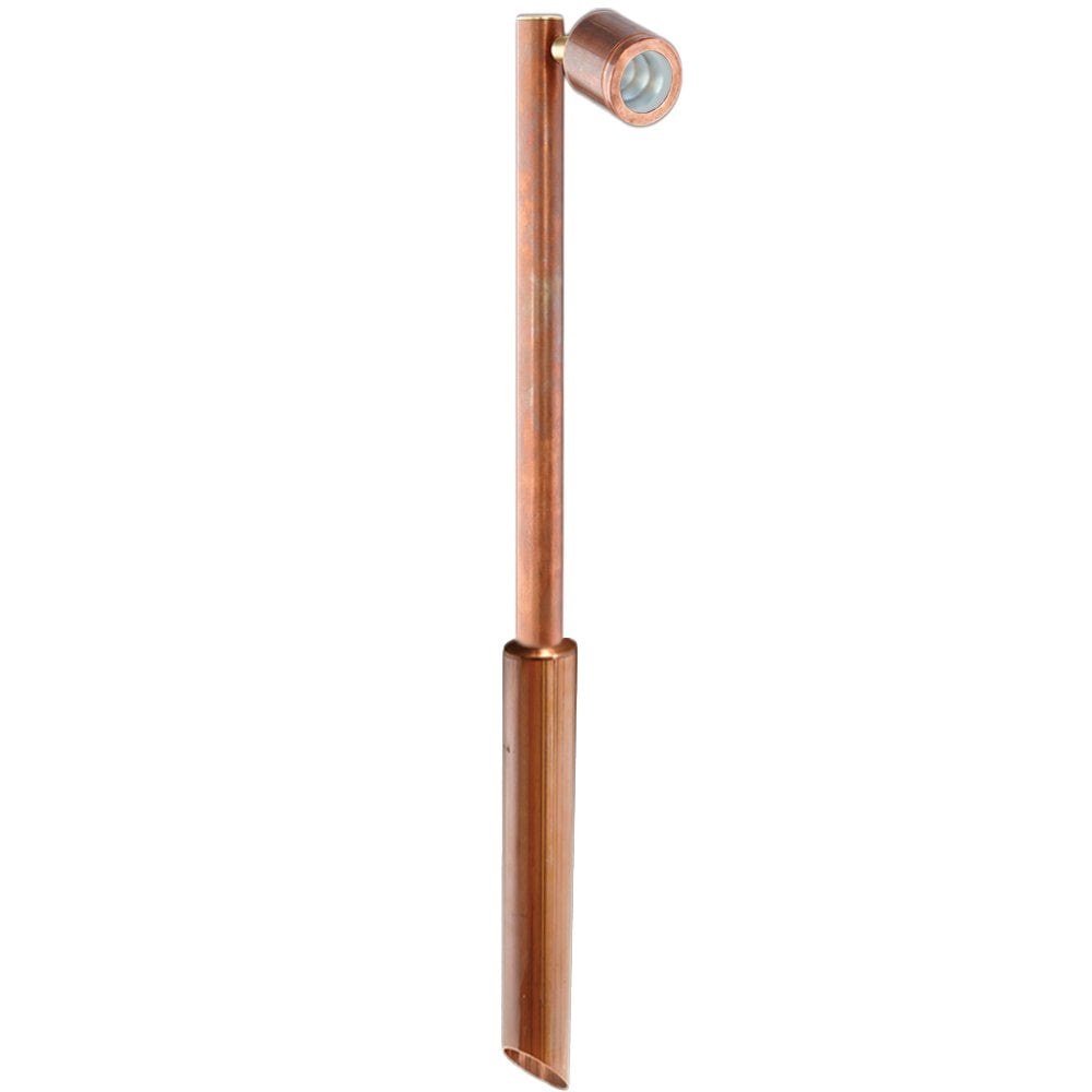 Hunza Pure LED Single Pole Light Retro - Copper - Mains