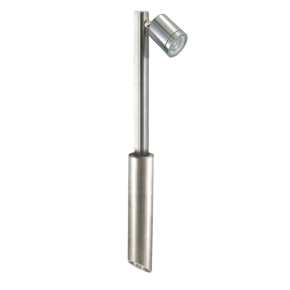 Hunza Pure LED Single Pole Light Retro - Stainless Steel - Mains