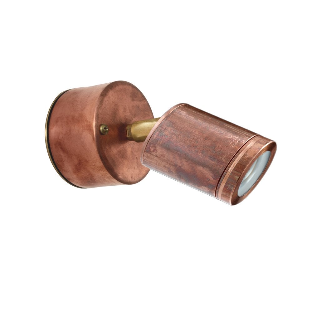 Hunza Pure LED Wall Spot Retro - Copper - Mains