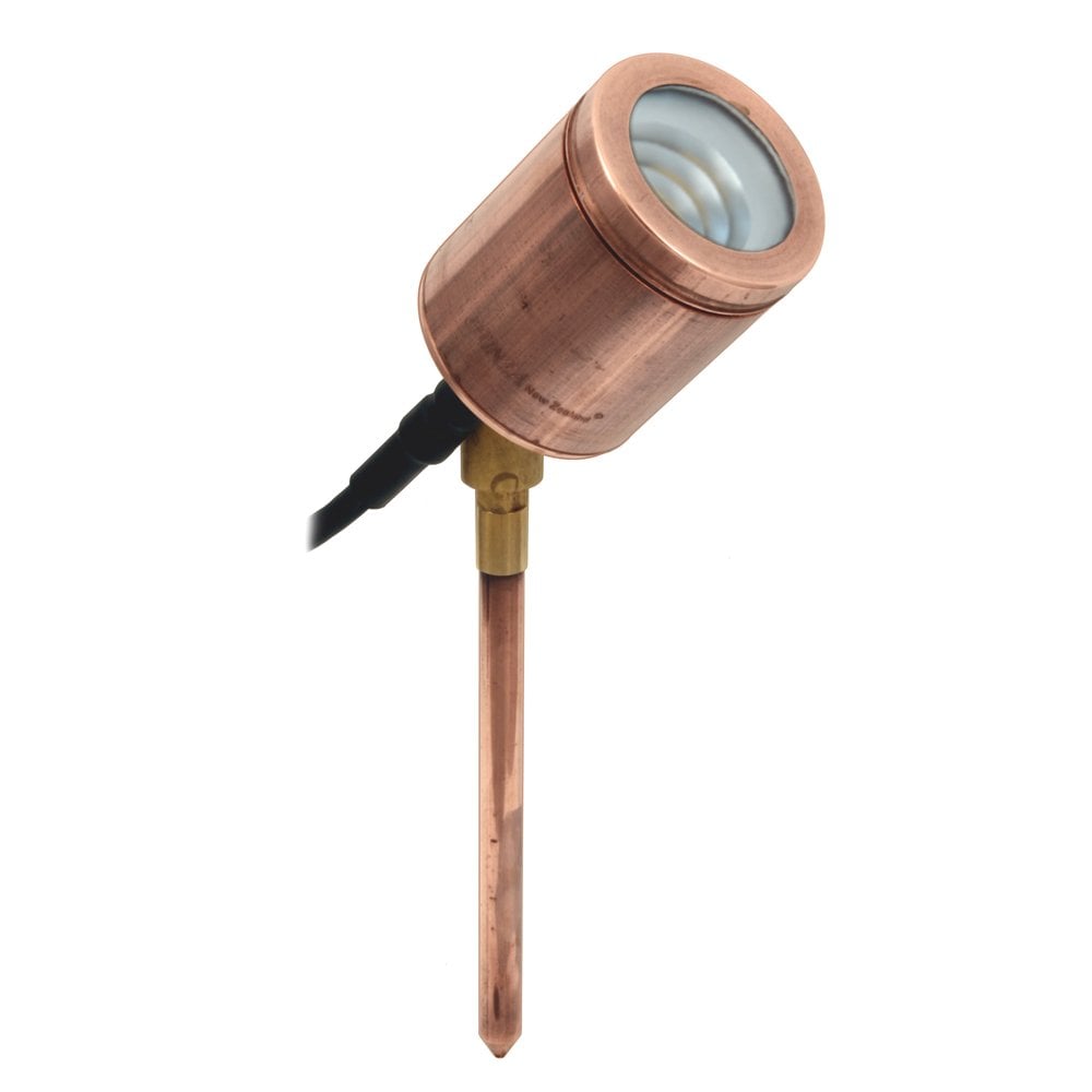 Hunza Pure LED Spike Spot Adjustable - Copper - Low Voltage