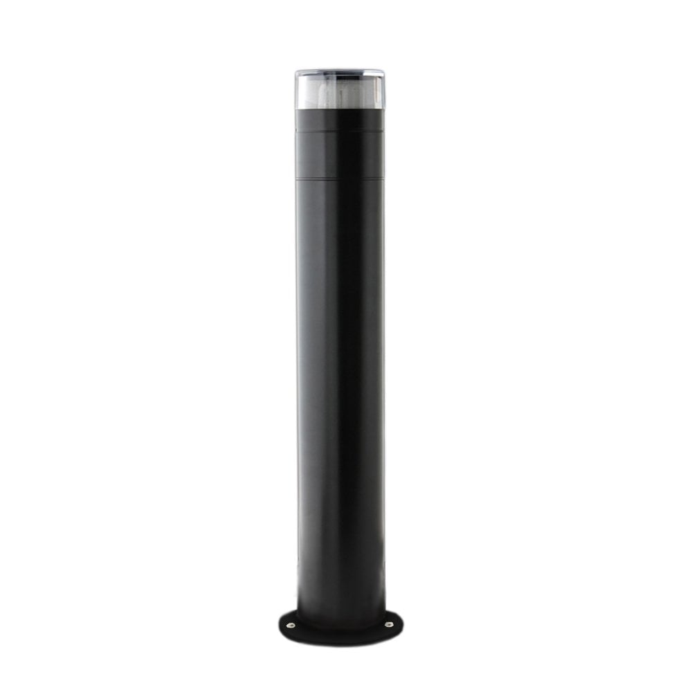 Hunza Bollard 300mm (90mm Flange Mounted) - Powder Coat - Low Voltage