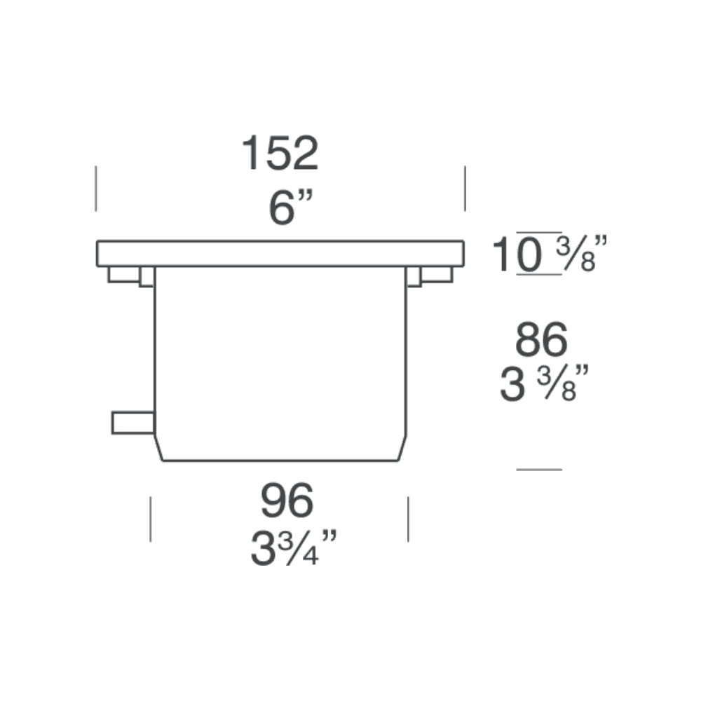 Hunza Pure LED Lawn Light - Powder Coat - Low Voltage