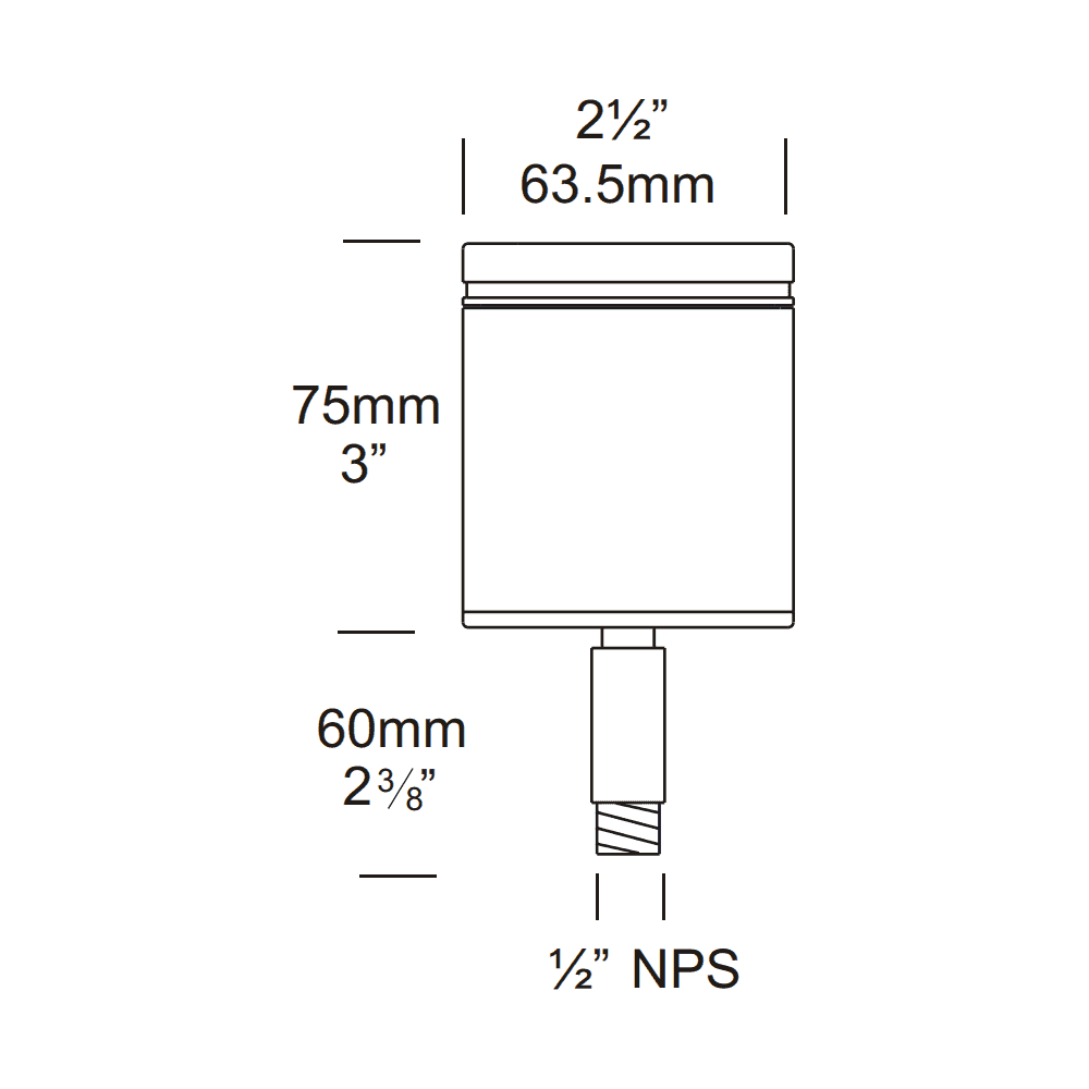 Hunza NPS Spot - Stainless Steel - Low Voltage