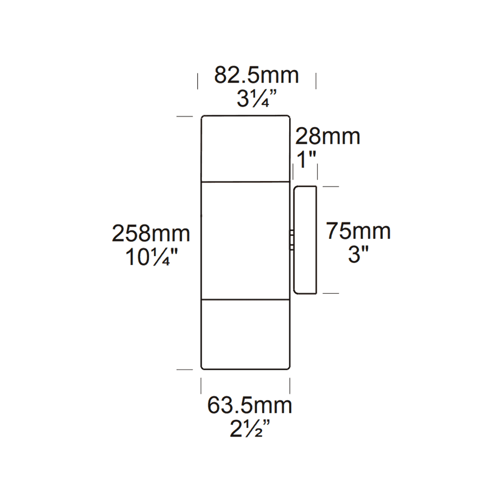 Hunza Double Pagoda Light - Powder Coat - Low Voltage