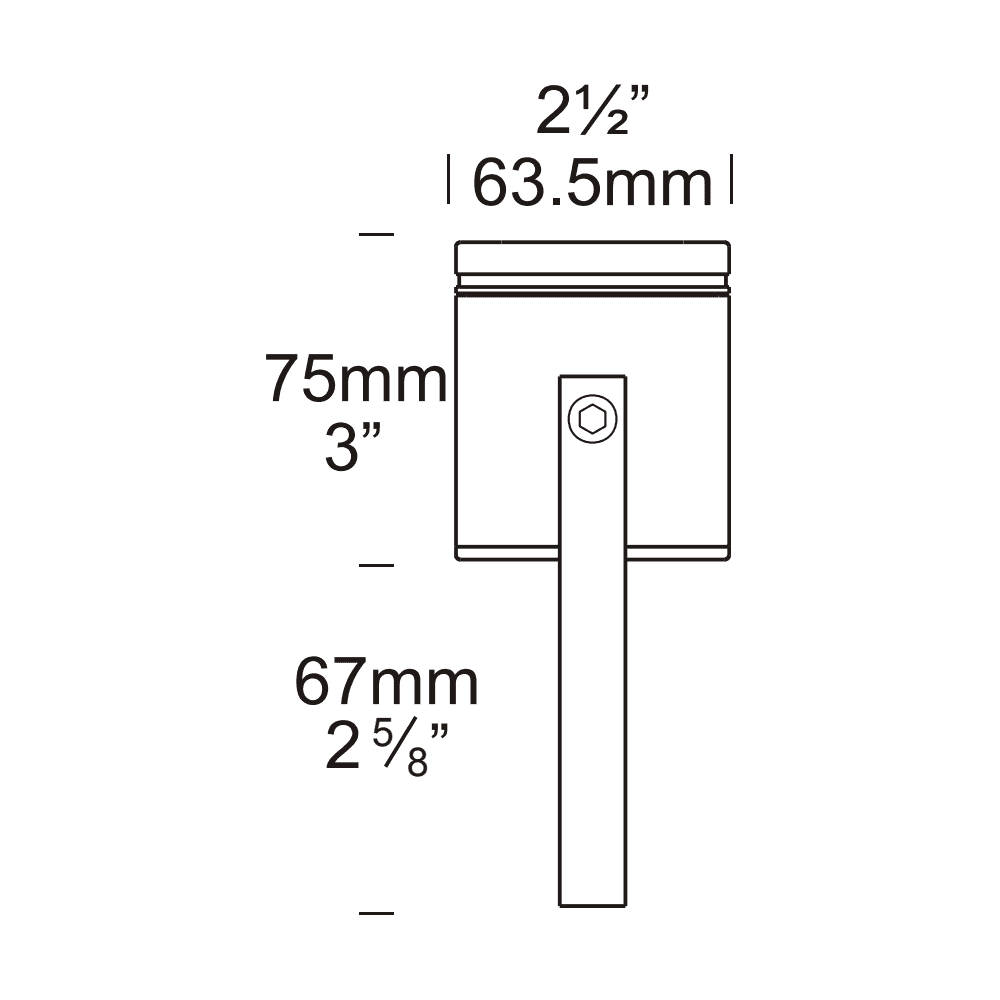Hunza Pond Light - Stainless Steel - Low Voltage