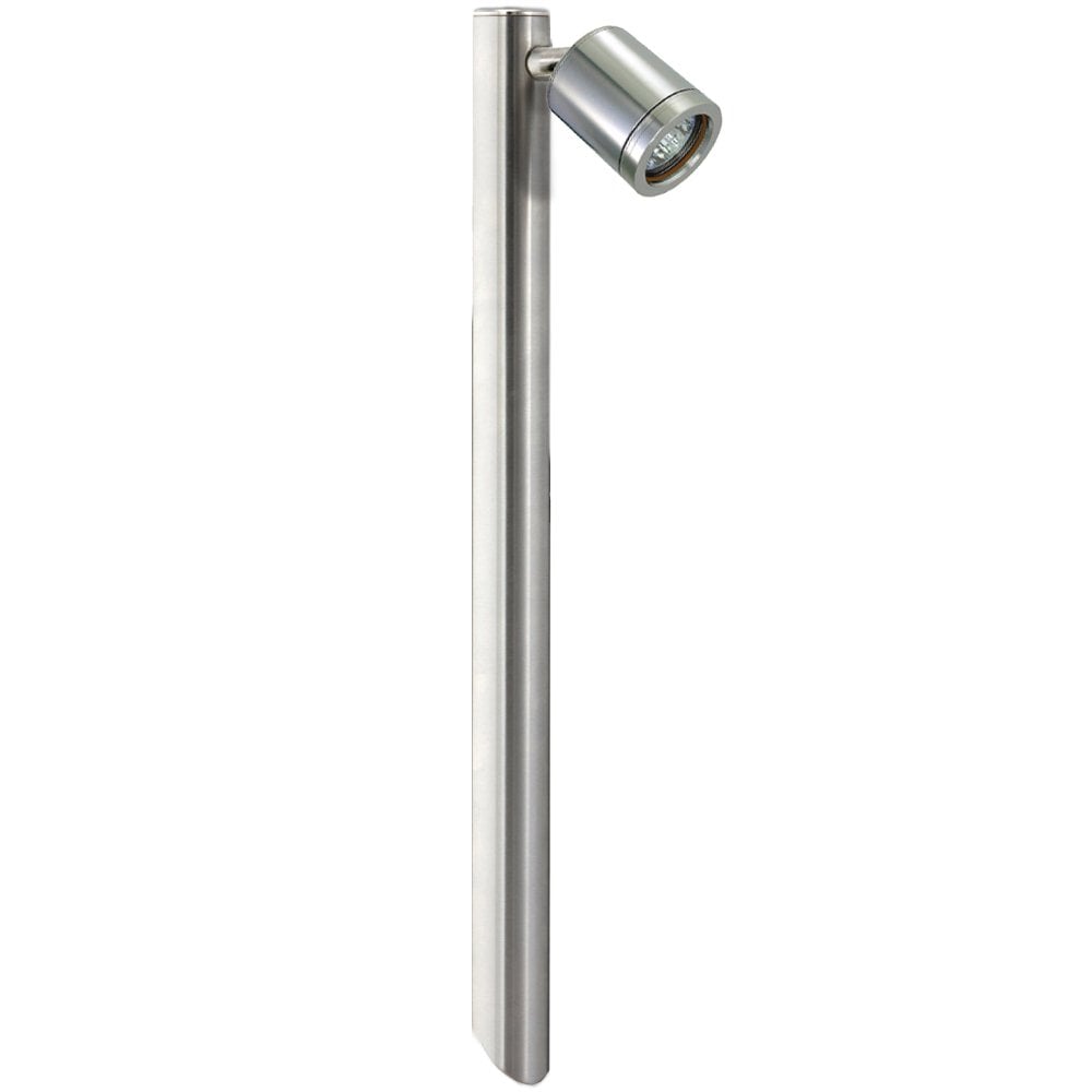 Hunza Single Pole Light - Stainless Steel - Low Voltage