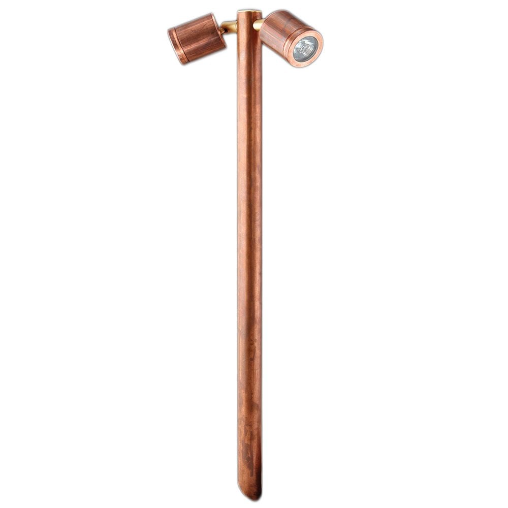 Hunza Twin Pole Light - Copper - Low Voltage