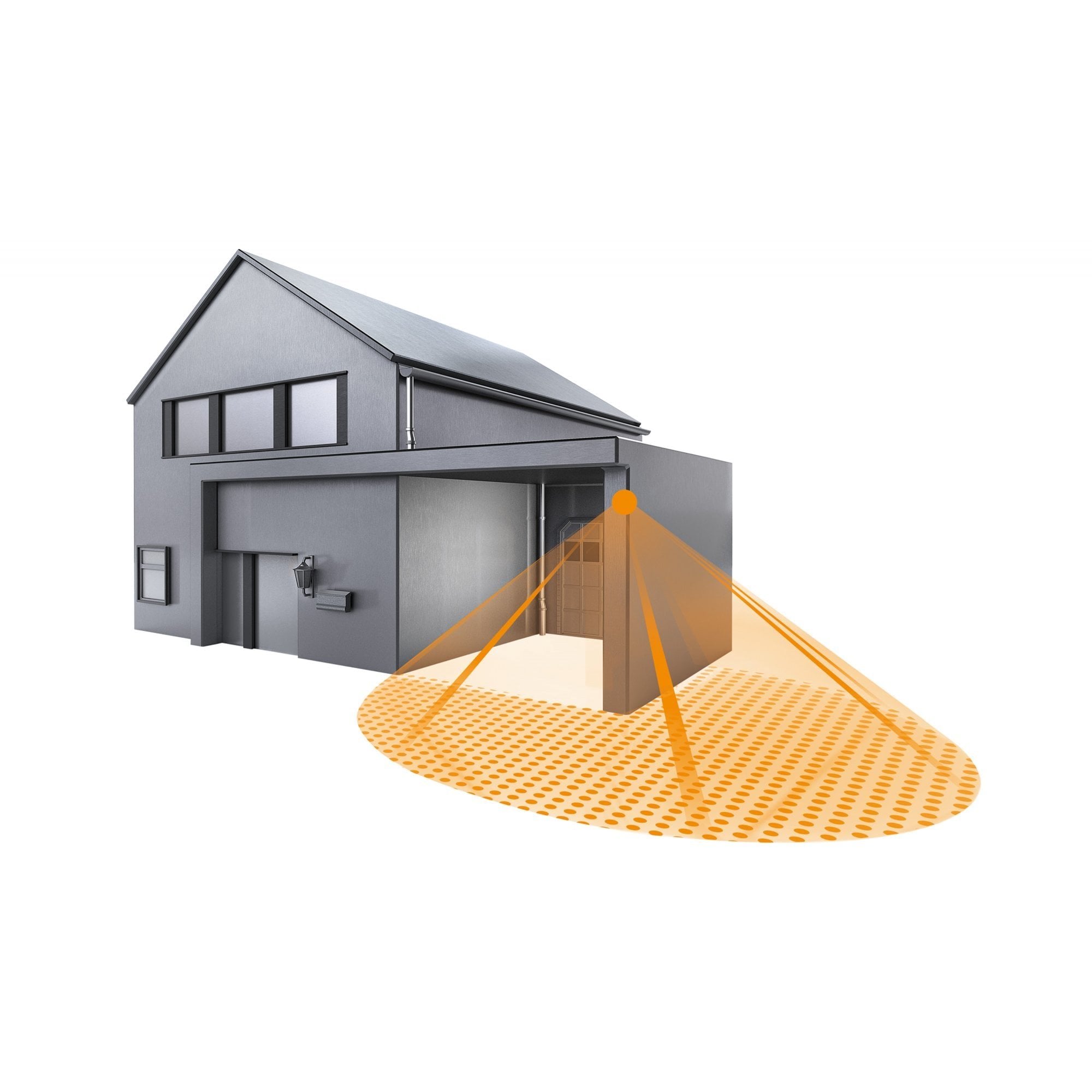 Steinel IS 240 DUO with PIR - Black