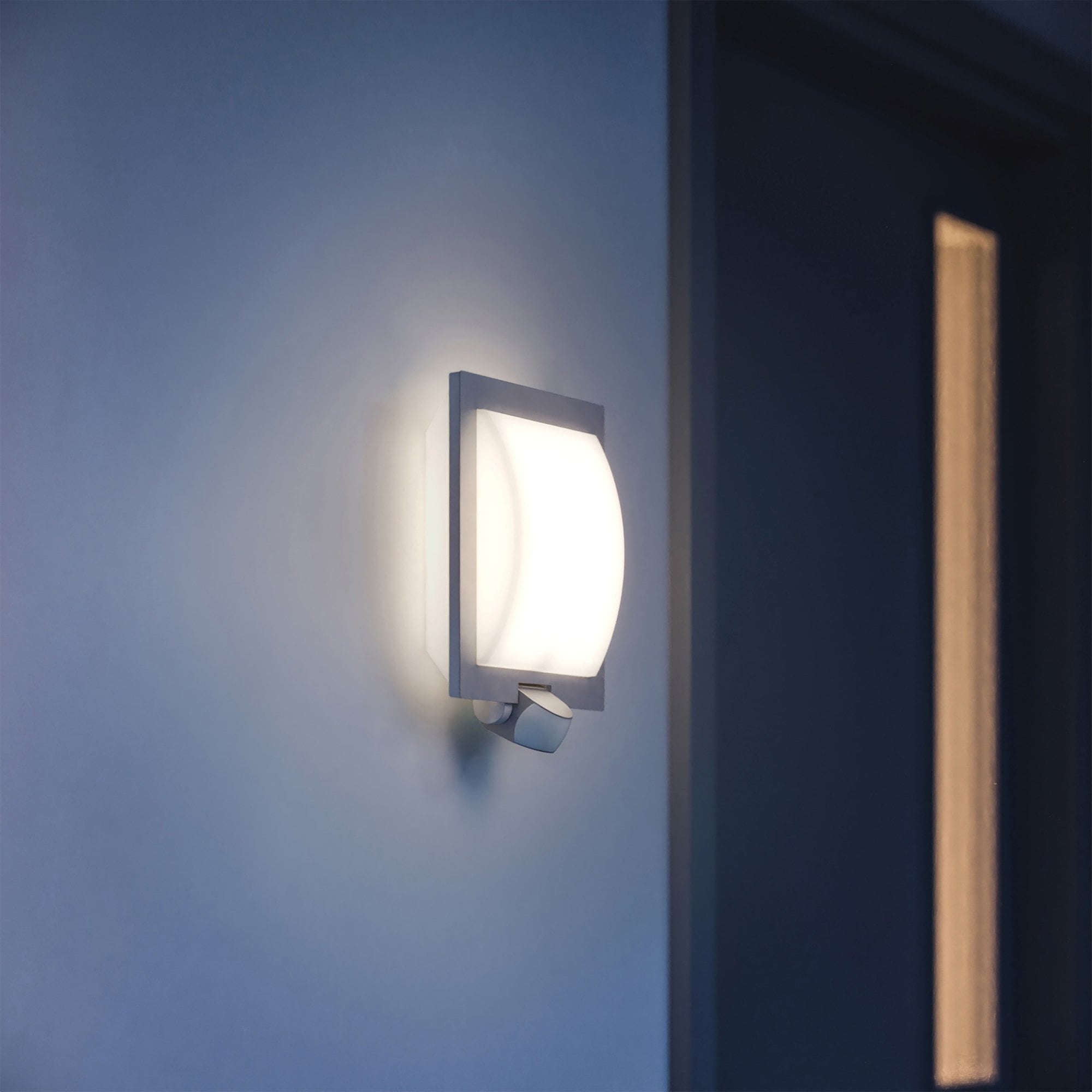 Steinel L 20 Wall light with PIR - square - Anthracite
